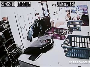 Private.com - Mia Malkova gets pulverized in the laundry